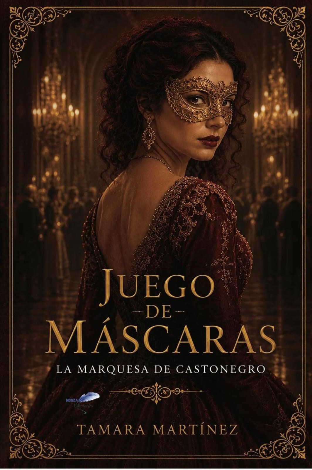 Portada de Juego de Máscaras. La marquesa de Castonegro